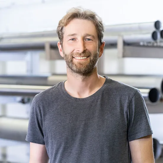 Marc Runkel – Lagerverwaltung bei der Jäckel + Co. Edelstahl Metalltechnik GmbH